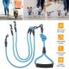 3 Dog Leash Traction Rope Walking Training Lead with Padded Handle