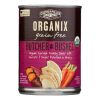 Castor and Pollux Organic Grain Free Dog Food - Turkey Dinner with Fresh Carrots and Sweet Potatoes - Case of 12 - 12.7 oz.