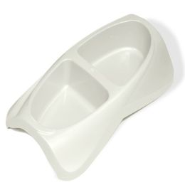 Van Ness Plastics Light Weight Dog Double Bowl Assorted Small