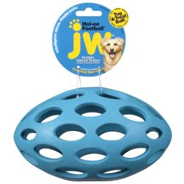 JW Pet Hol-ee Football Dog Toy Assorted Large