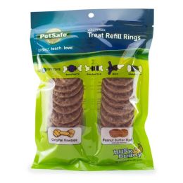 Busy Buddy Peanut Butter and Rawhide Rings 6.6 oz Medium