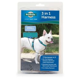 PetSafe 3in1 Dog Harness Teal Small