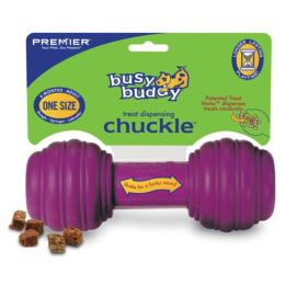 Busy Buddy Chuckle Dog Toy Purple Medium Large