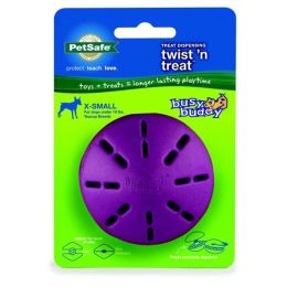 Busy Buddy Twist n Treat Toy Purple Extra-Small