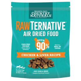 Grandma Maes Country Naturals RawTernative Air Dried Dry Dog Food Chicken and Liver 1ea-5 oz