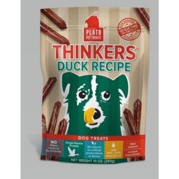 Plato Dog Treats Thinkers Duck Sticks 10Oz