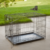 Household Mobile Folding Metal Pet Cat Dog Cage