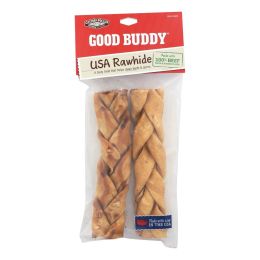 Castor and Pollux Good Buddy Braided Sticks Dog Chews - Chicken Braids - Case of 9 (SKU: 998450)