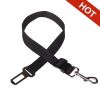 Adjustable Pet Cat Dog Car Seat Belt Pet Seat Vehicle Dog Harness Lead Clip Safety Lever Traction Dog Collars Dogs Accessoires; Dog seat belt