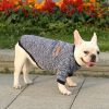 Bulldog Puppy Cat Pet Clothes Hoodies Two-legged Clothing Knitting Wool Small And -sized Dogs Clothes