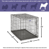 Household Mobile Folding Metal Pet Cat Dog Cage