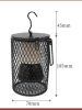 Cage for dogs and cats hanging insulated lights; ceramic heating lamp set; suitable for parrots; tortoises; reptiles; lizards; kittens and dogs; birds