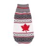 Christmas reindeer maple leaf snowflake festival pet clothes high neck knitting sweater dog cat clothing winter coat