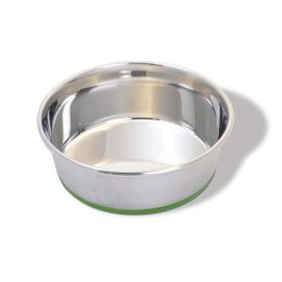 Van Ness Plastics Stainless Steel Dog Bowl Silver Large (Material: Steel, Color: Silver)